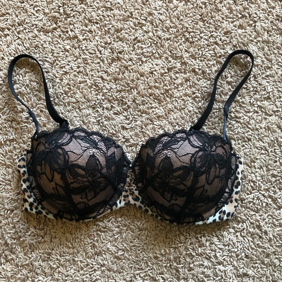 Victoria's Secret Other - VICTORIA’S SECRET lace and leopard balconet bra